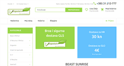 Desktop Screenshot of ecigareta.hr